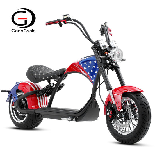 american flag color m1p electric scooter